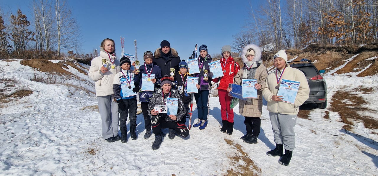 Соревнования по лыжным гонкам на Кубок главы Михайловского поселения.